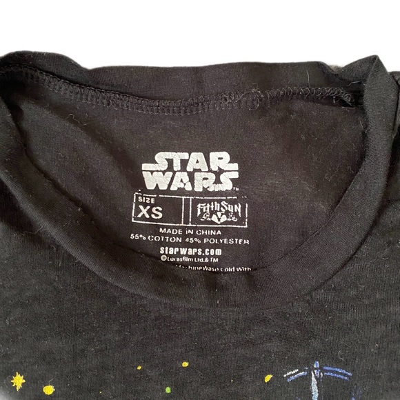 STAR WARS The Empire Strikes Back Movie Poster Women’s “Muscle” Tank Top Size XS - Picture 3 of 4